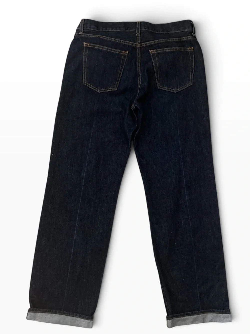 ASKK NY Low Rise Straight Baby Cuff Japanese Denim Jeans